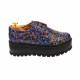 Pantofi dama casual, cu platforme inalte, mozaic - TCC4MO