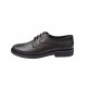 Pantofi barbati, casual, din piele naturala, Negru, TEST87N